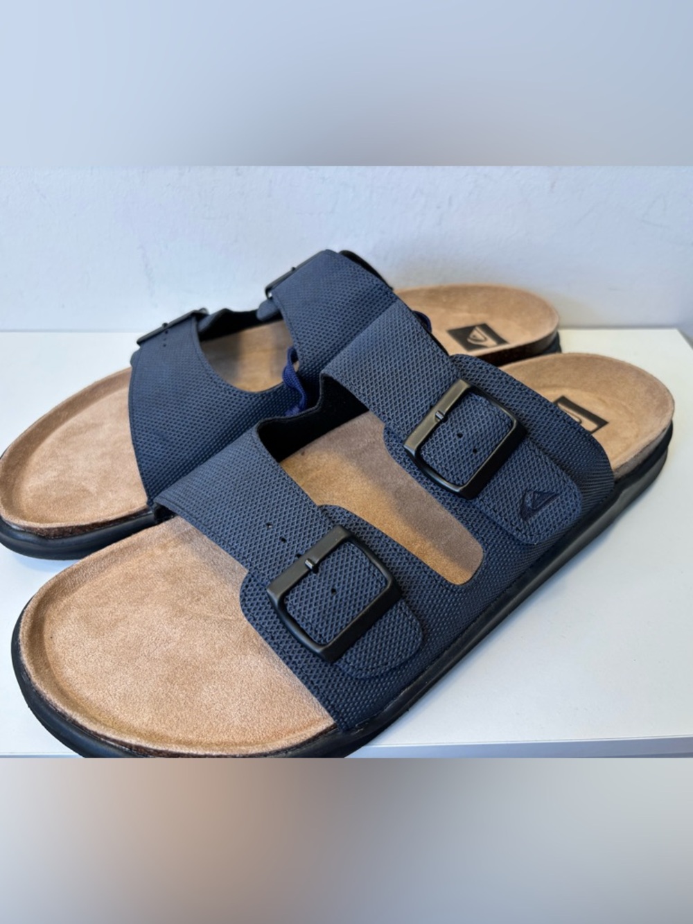 Quiksilver Men’s Navy Slide Sandal Embark 12 new
